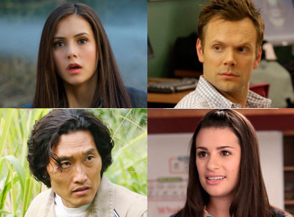 Nina Dobrev, The Vampire Diaries, Lea Michele, Glee, Joel McHale, Community, Daniel Dae Kim, Lost Nina Dobrev, The Vampire Diaries, Lea Michele, Glee, Joel McHale, Community, Daniel Dae Kim, Lost